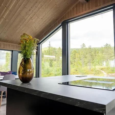 Chalet New, Modern, Cosy Hut Close To Norefjell & Noresund
